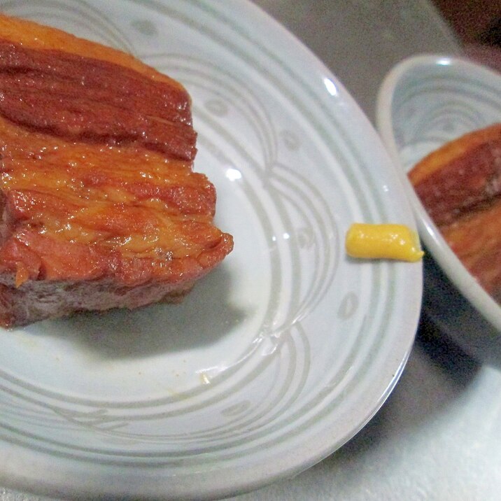 豚バラ肉の角煮（酢入り）